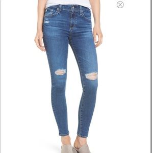 NWOT AG farrah high rise skinny ankle jeans